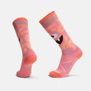 Le Bent Monster Party Light Snow Socks Youth 2024