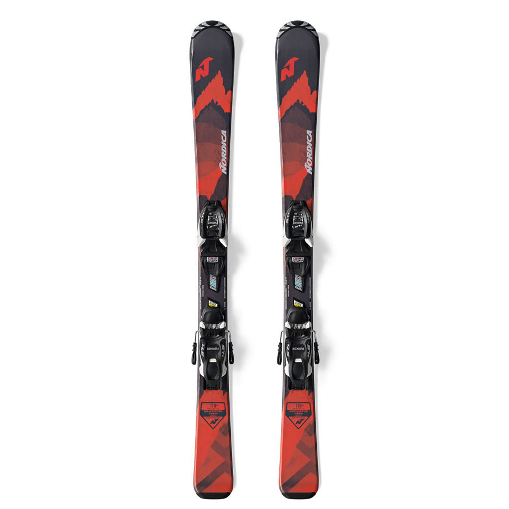 Nordica Navigator Team (Marker 4.5 System Binding) Kids Skis 2022