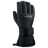 WristguardGlove-A black Dakine wristguard glove designed for snowboarding, featuring a waterproof insert and synthetic insulation.