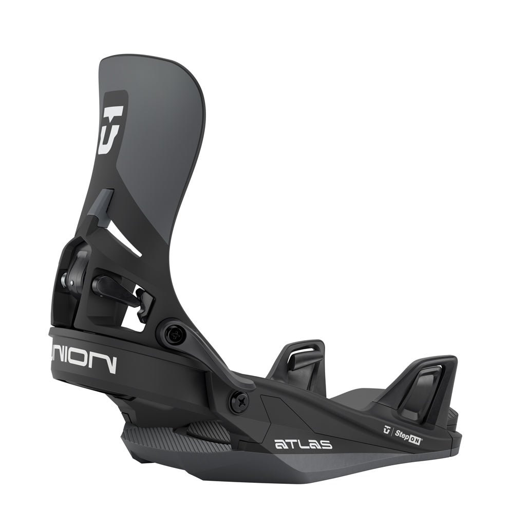 union atlas snowboard 2025 Pro Men's Binding The Union Atlas is a medium to stiff flexing snowboard binding that provides powerful edge to edge response around the resort and in the backcountry Union Atlas Step On Review