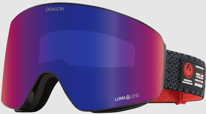 dragon pxv goggles 2024 – Aspen Ski and Board Color:Free Solo Yellow weather_Dreich (Wet) Slightly smaller than the Cube Stereo Hybrid 120