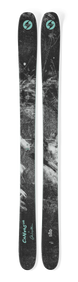Canvas 108-Two skis with visible branding on a white background