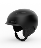 TrigMIPS-Black helmet with Giro logo on a white background