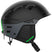 MTN Lab- Black helmet with green accents and 'Salomon' branding on a white background