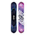 GammaAPX-Two views of a snowboard deck with different designs on a white background