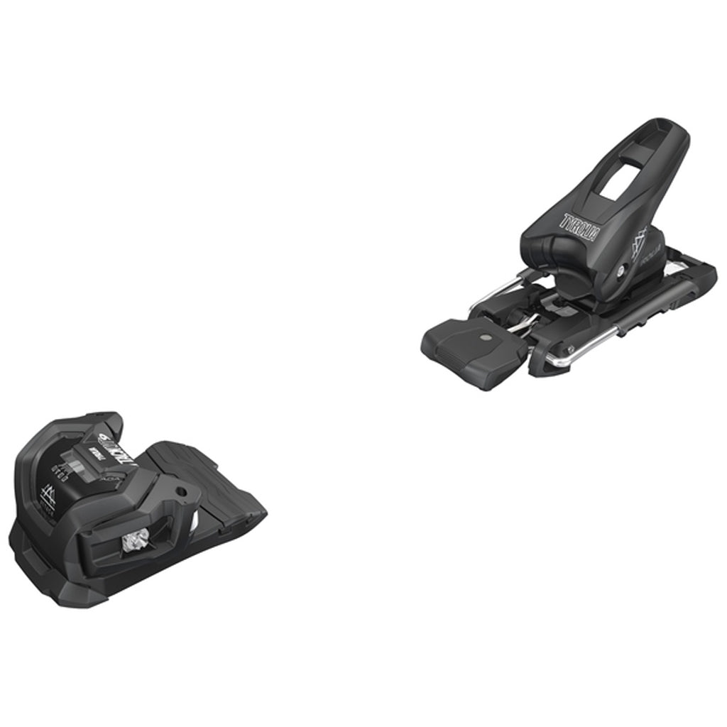 Attack LYT 9-Tyrolia Attack LYT 9 GW Ski Bindings, black color, designed for adult skiers.