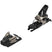 Strive 12-Pair of black and bronze ski bindings on a white background