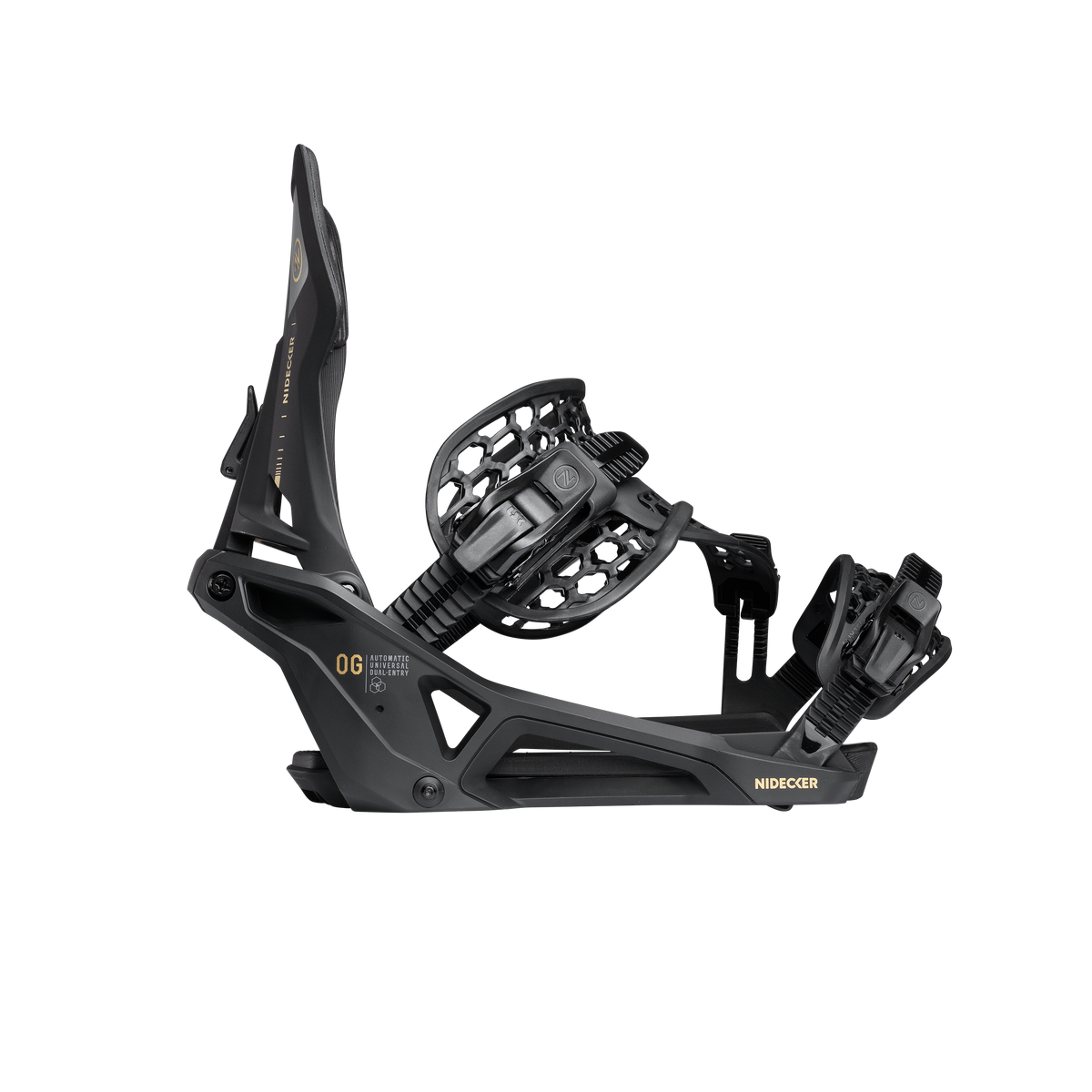 Nidecker OG Supermatic Adult Snowboard Bindings 2027 | (614)-848