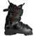 MHawxPrime130SBoa-Black ski boot with red accents on a white background