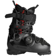 MHawxPrime130SBoa-Black ski boot with red accents on a white background