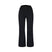 WLunaSkiPant-Black snow pants on a white background