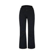 WLunaSkiPant-Black snow pants on a white background