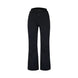WLunaSkiPant-Black snow pants on a white background