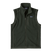 BetterSweaterVest-A black Patagonia Better Sweater Vest with a full zipper and a stand-up collar, featuring zippered handwarmer pockets and a secure chest pocket.