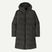 Jackson Glacier Parka-Black puffer coat on a white background