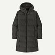 Jackson Glacier Parka-Black puffer coat on a white background