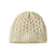 CoastalCableBeanie-A beige Patagonia Coastal Cable Beanie with a classic cable-knit pattern and ribbed cuff.