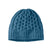 CoastalCableBeanie-A blue Patagonia Coastal Cable Beanie with a classic cable-knit pattern and ribbed cuff.