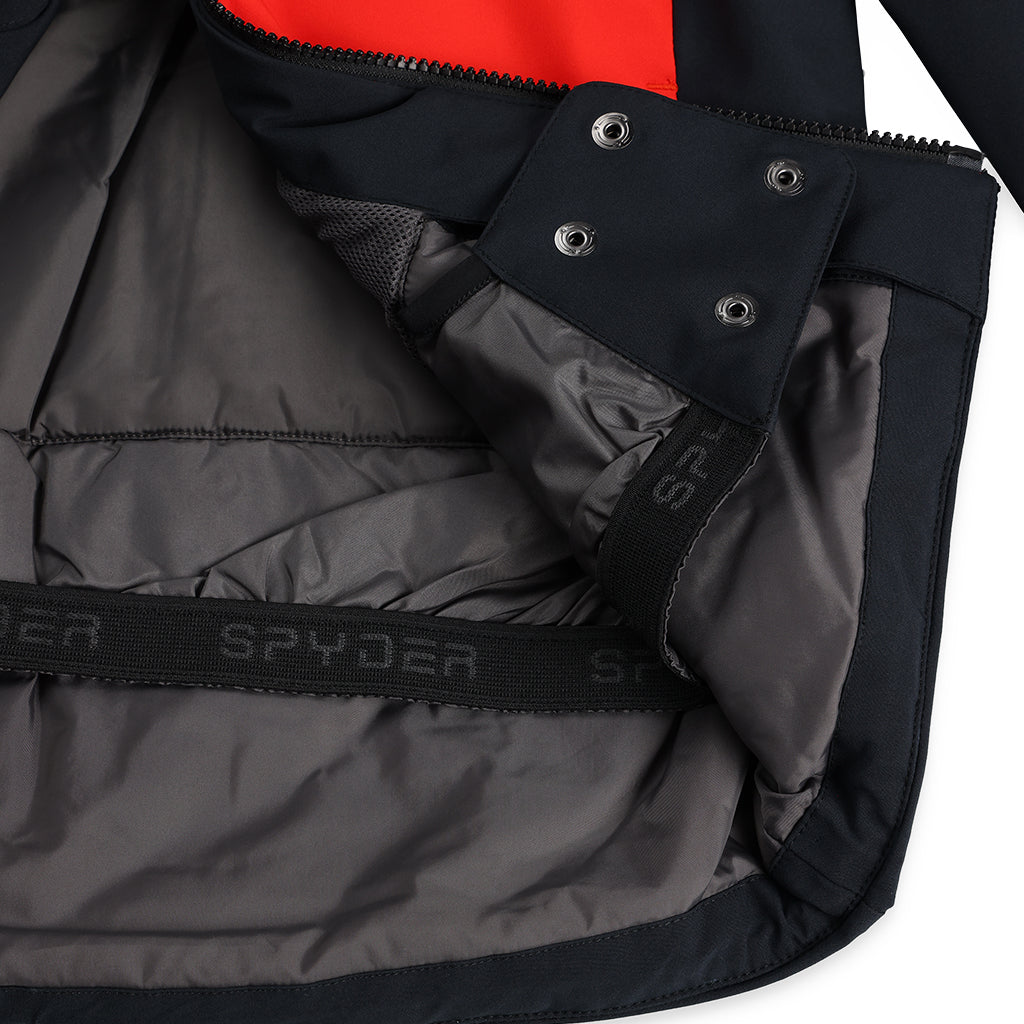 Spyder Men's Leader Jacket 2024 Black – Comor - Go Play Outside