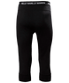 Lifa Merino MW 3/4 Pant-Black Helly Hansen pants on a transparent background