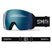 4DMagXL-Smith ski goggles with blue lens on a white background
