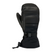 M Cache Gauntlet Mittens-Black snow glove with a strap on a white background