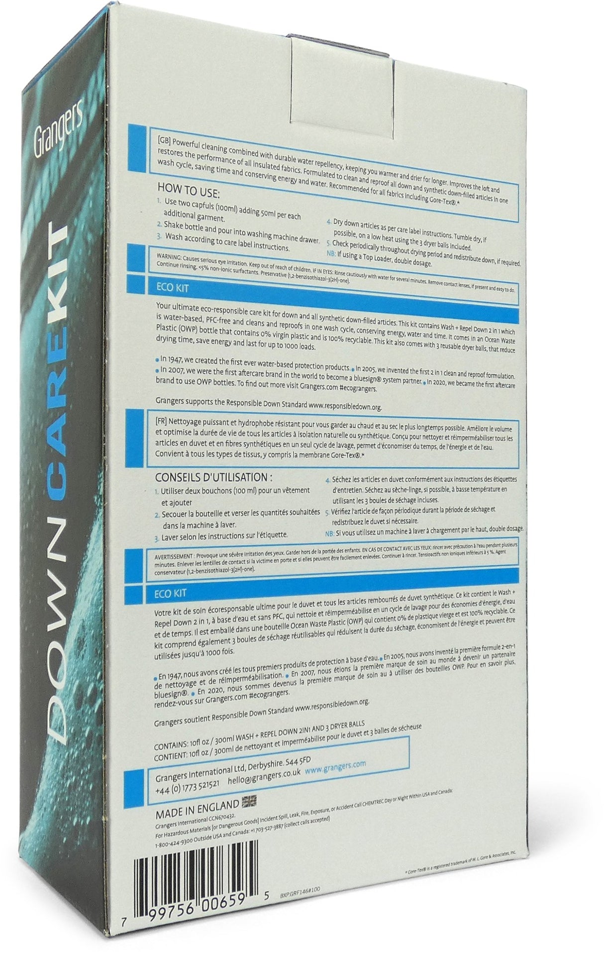 Grangers Down Care Kit 300ML