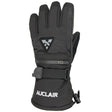 Jr.ExplorerGloves-Black glove with a visible brand logo on a white background
