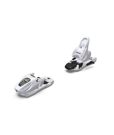 4.5-Two ski bindings on a white background