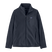 R1 Air jacket-A kids' full-zip Patagonia R1 Air jacket in black color, made from recycled fleece fabric.