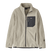 R1 Air jacket-A kids' full-zip Patagonia R1 Air jacket in black and beige color, made from recycled fleece fabric.