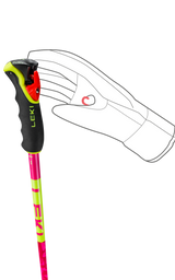 Leki Spitfire Vario 3D Adult Ski Poles 2026