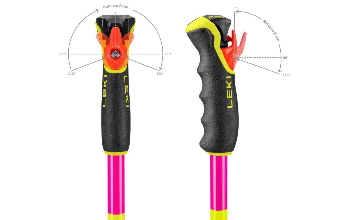 Leki Spitfire Vario 3D Adult Ski Poles 2026