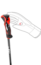 Leki Airfoil 3D Adult Ski Poles 2026