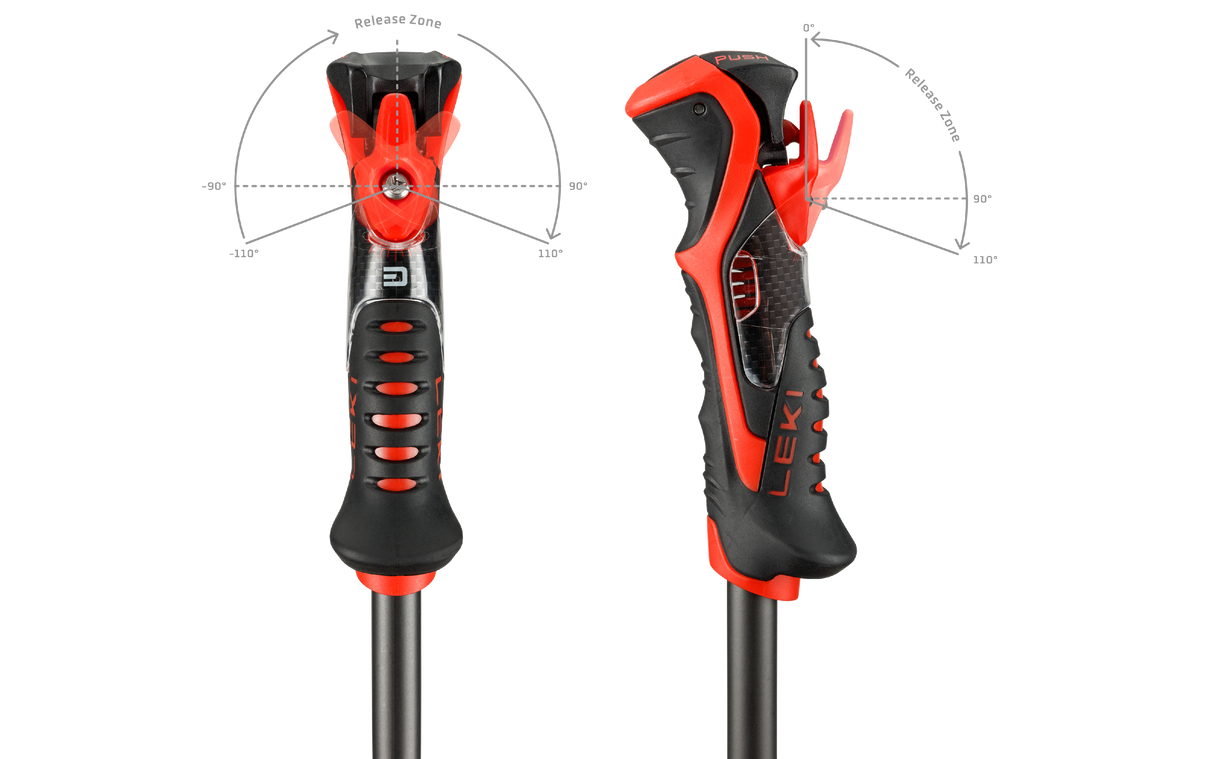 Leki Airfoil 3D Adult Ski Poles 2026