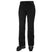 W Legendary Insulated Pant- Black ski pants on a white background