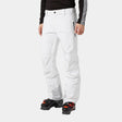 Legendary Insulated Pant-Person wearing white ski pants on a white background