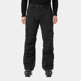 Legendary Insulated Pant-Person wearing black snow pants on a white background