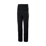 Alphelia Hi Waist Ins Pant-Black pants on a white background