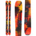 Reckoner92- Colorful skis with a brand logo on a white background