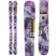 WReckoner92-Purple and gray skis with K2 branding on a white background