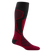 Outer Limits OTC Lightweight With Cushion-Red and black sock on a white background