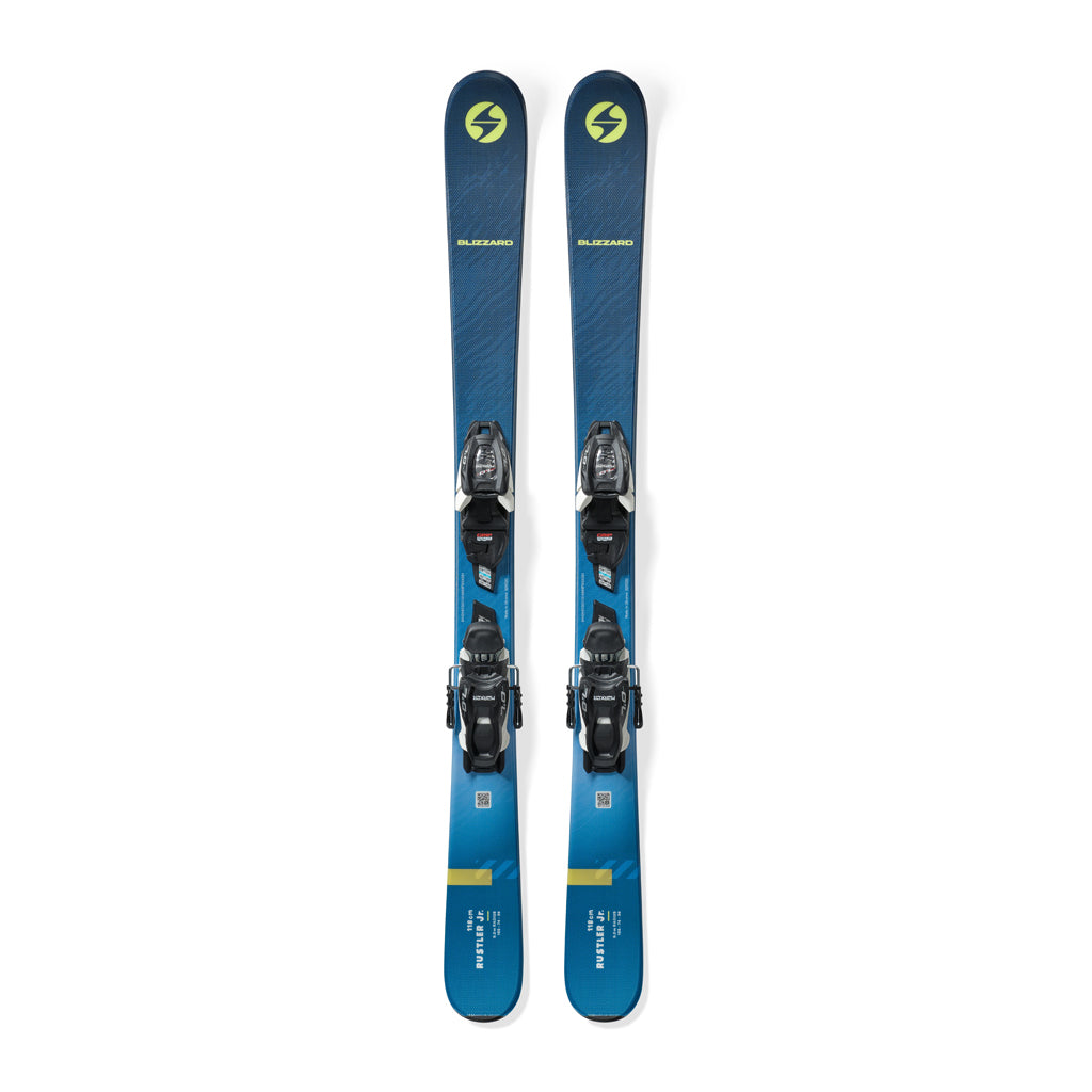 Blizzard Rustler Twin Jr (Marker 4.5 System Binding) Kids Skis 2026