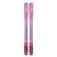 Sheeva Team-Pair of skis with a pink and purple gradient on a white background