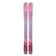 Sheeva Team-Pair of skis with a pink and purple gradient on a white background