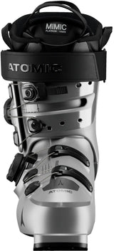 MHawxPrime120SDualBOA-Silver and black Atomic ski boot on a white background