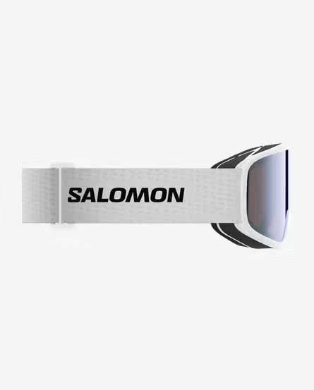 AKSIUM2.0SPHOTOCHROMIC- White goggles with a blue lens on a white background