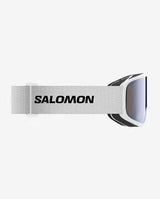 AKSIUM2.0SPHOTOCHROMIC- White goggles with a blue lens on a white background