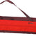 Ski Bag-Red ski bag with a handle on a white background