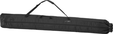 Ski Bag-Black ski bag with a strap on a white background